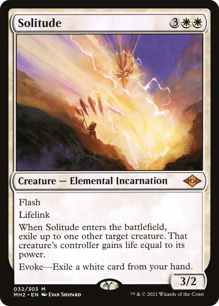 Image for Solitude (32) [Modern Horizons 2] - Magic: The Gathering