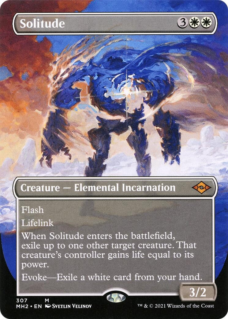 Image for Solitude (Borderless) (307) [Modern Horizons 2] - Magic: The Gathering