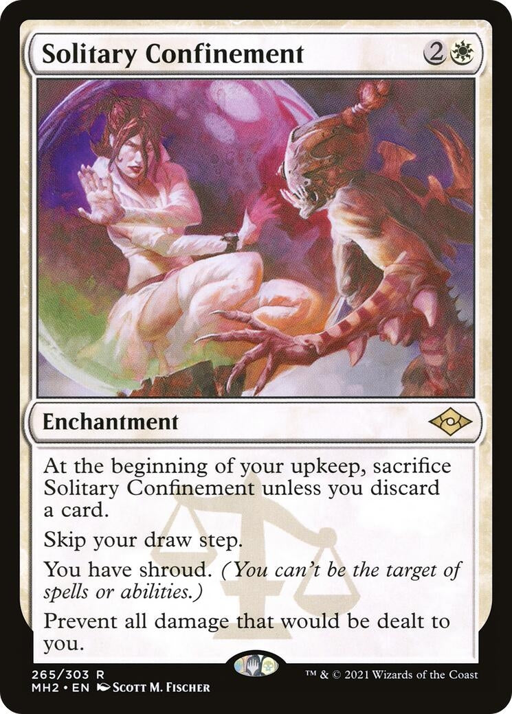 Image for Solitary Confinement (265) [Modern Horizons 2] - Magic: The Gathering