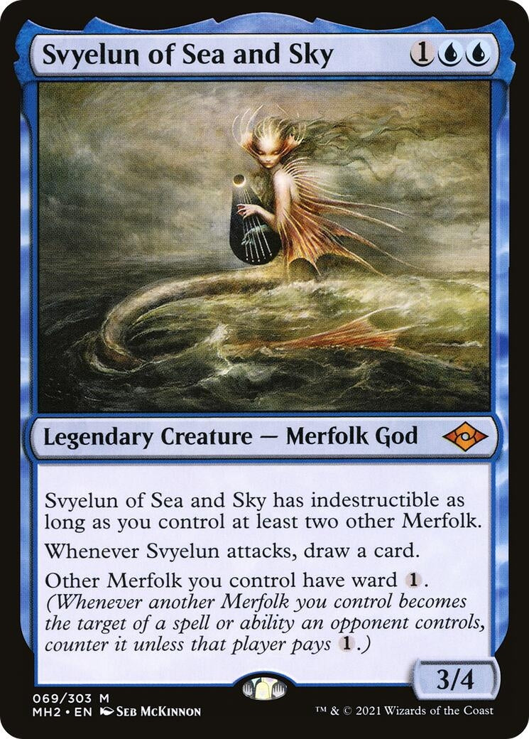 Image for Svyelun of Sea and Sky (69) [Modern Horizons 2] - Magic: The Gathering