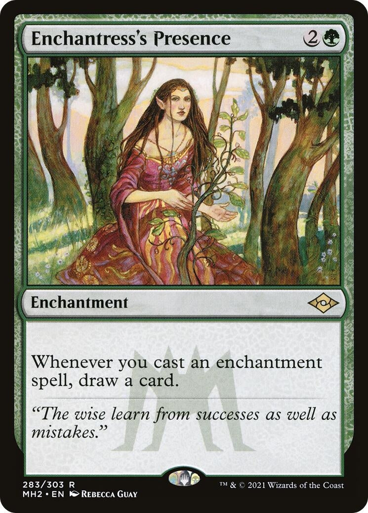Image for Enchantress's Presence (283) [Modern Horizons 2] - Magic: The Gathering
