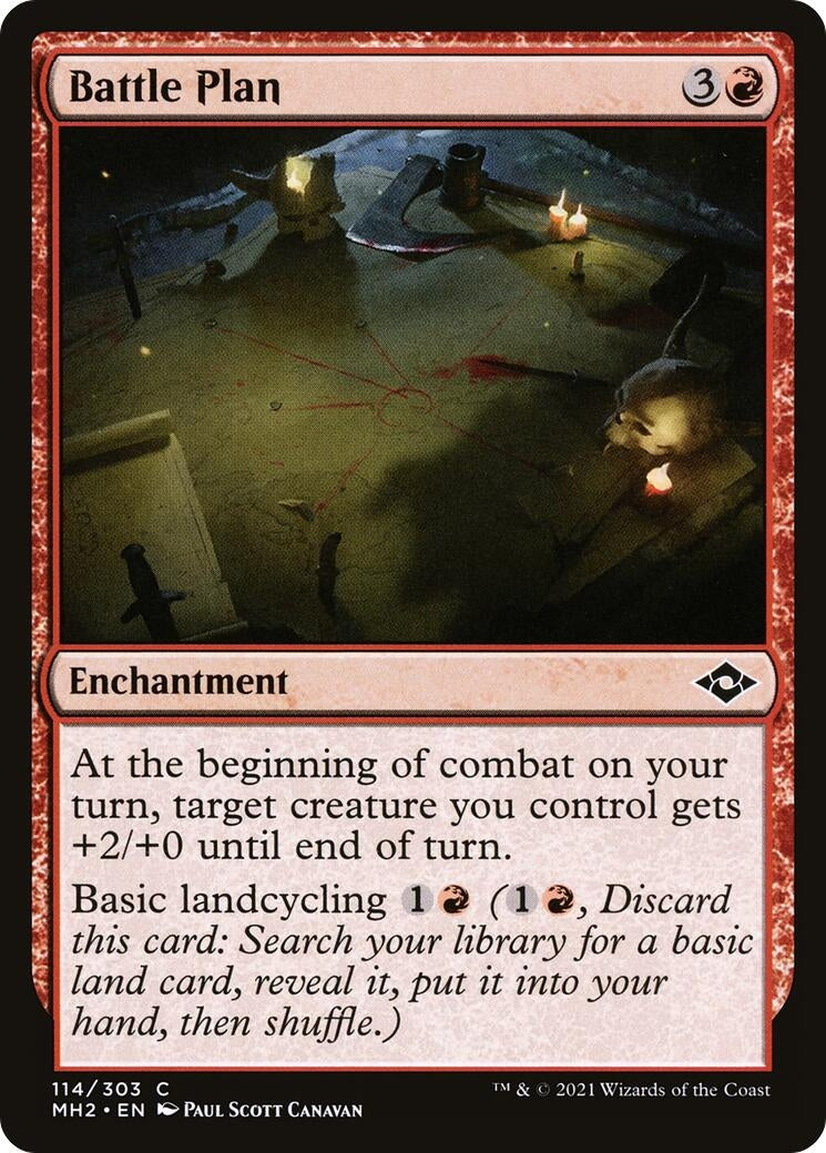 Image for Battle Plan (114) [Modern Horizons 2] - Magic: The Gathering