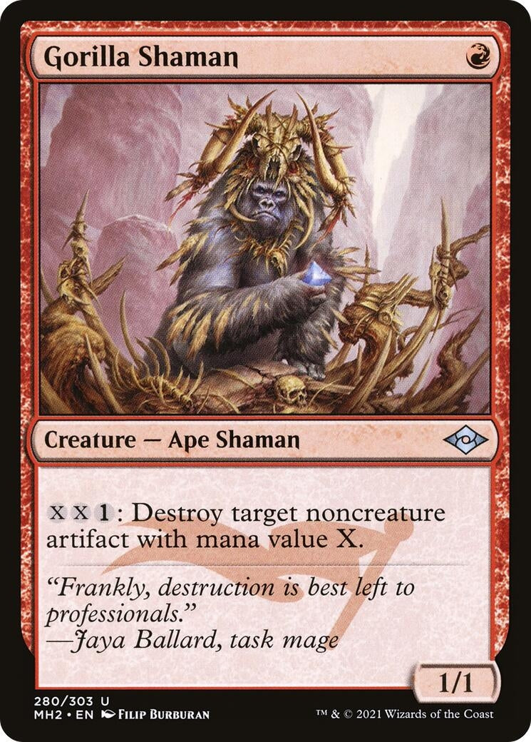 Image for Gorilla Shaman (280) [Modern Horizons 2] - Magic: The Gathering