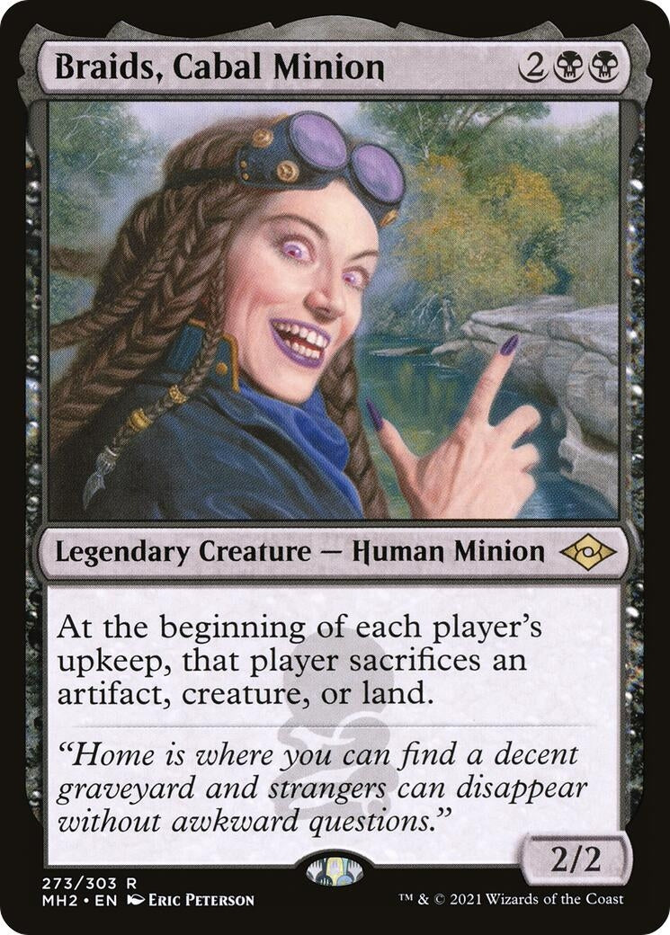 Image for Braids, Cabal Minion (273) [Modern Horizons 2] - Magic: The Gathering