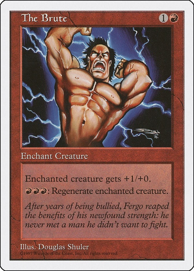 Image for The Brute [Fifth Edition] - Magic: The Gathering
