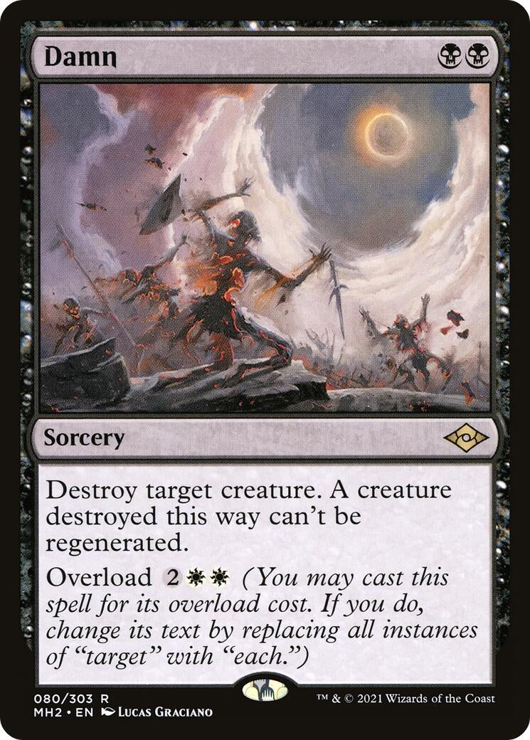 Image for Damn (80) [Modern Horizons 2] - Magic: The Gathering