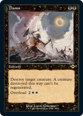 Image for Damn (Retro Frame) (Foil Etched) (396) [Modern Horizons 2] - Magic: The Gathering