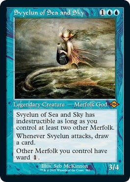 Image for Svyelun of Sea and Sky (Retro Frame) (Foil Etched) (393) [Modern Horizons 2] - Magic: The Gathering