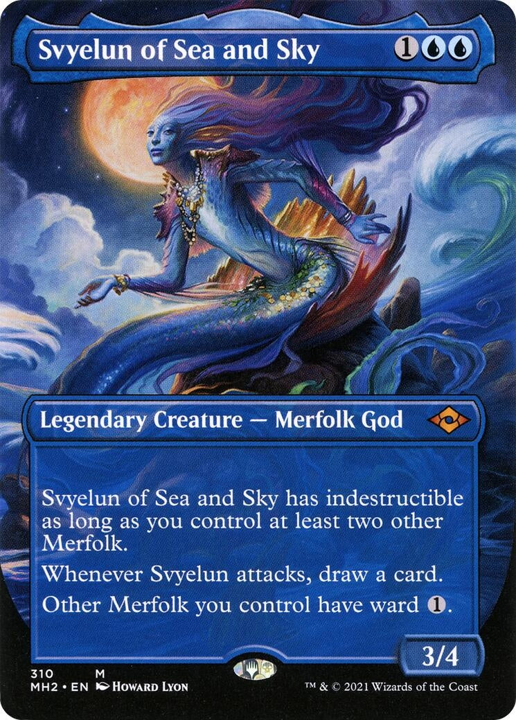 Image for Svyelun of Sea and Sky (Borderless) (310) [Modern Horizons 2] - Magic: The Gathering
