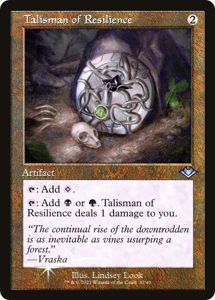 Image for Talisman of Resilience (Retro Frame) (37) [Modern Horizons] - Magic: The Gathering