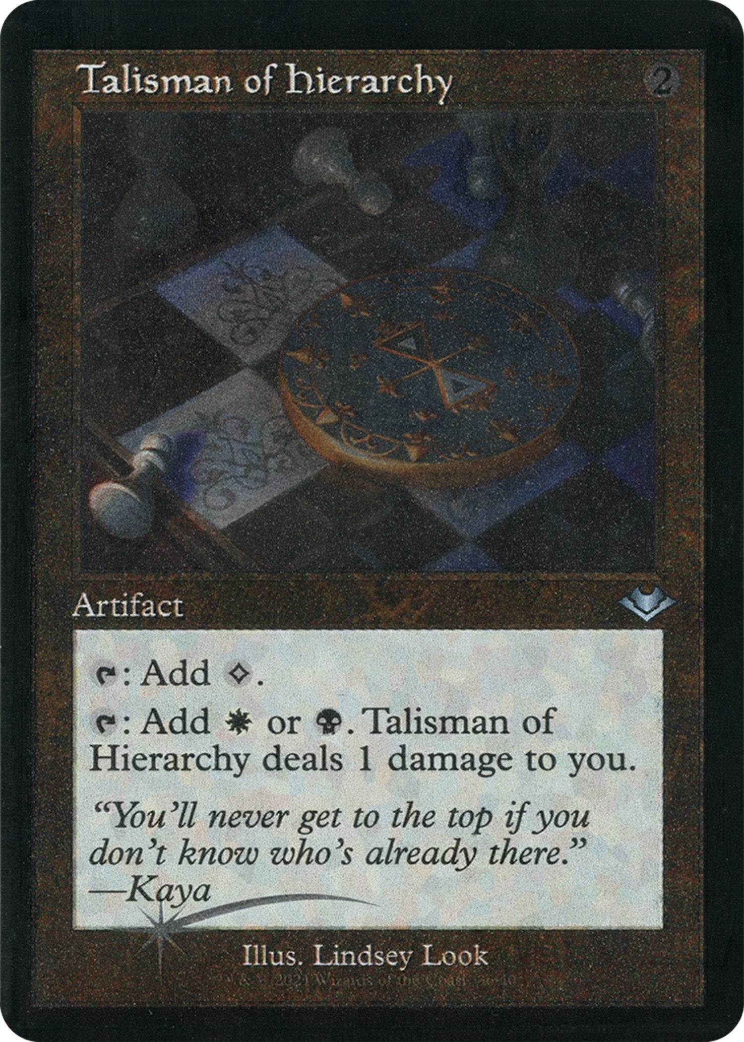 Image for Talisman of Hierarchy (Retro Frame) (Foil Etched) (36) [Modern Horizons] - Magic: The Gathering