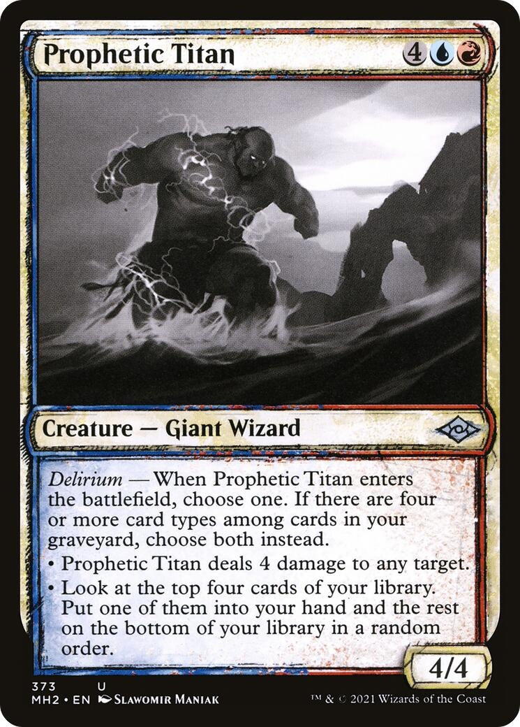 Image for Prophetic Titan (Showcase) (373) [Modern Horizons 2] - Magic: The Gathering