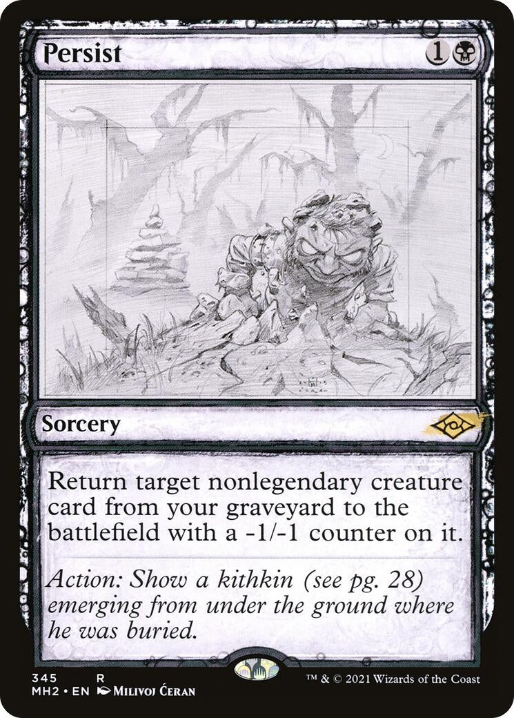 Image for Persist (Showcase) (345) [Modern Horizons 2] - Magic: The Gathering