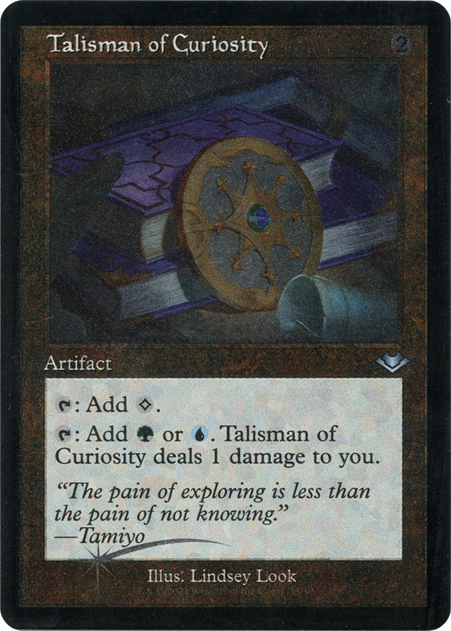 Image for Talisman of Curiosity (Retro Frame) (Foil Etched) (35) [Modern Horizons] - Magic: The Gathering