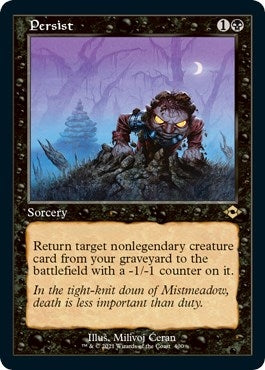 Image for Persist (Retro Frame) (Foil Etched) (400) [Modern Horizons 2] - Magic: The Gathering