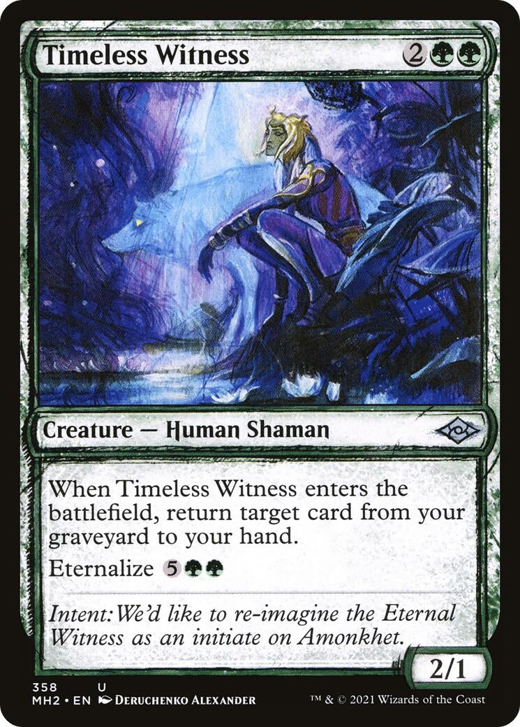 Image for Timeless Witness (Showcase) (358) [Modern Horizons 2] - Magic: The Gathering