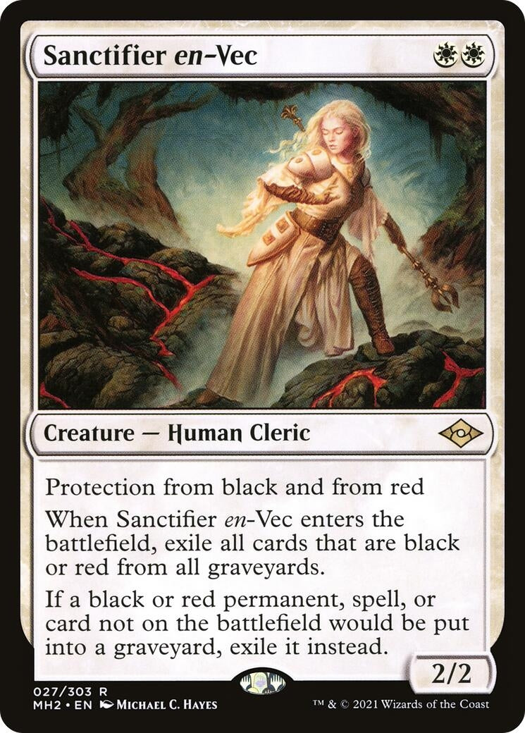 Image for Sanctifier en-Vec (27) [Modern Horizons 2] - Magic: The Gathering