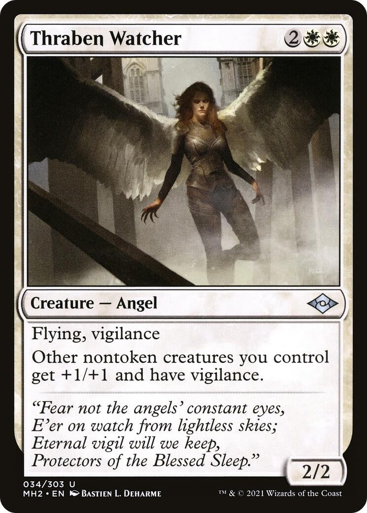 Image for Thraben Watcher (34) [Modern Horizons 2] - Magic: The Gathering
