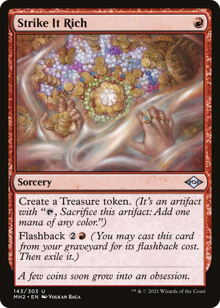 Image for Strike It Rich (143) [Modern Horizons 2] - Magic: The Gathering