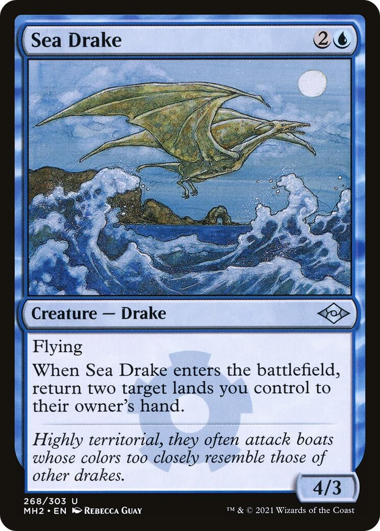 Image for Sea Drake (268) [Modern Horizons 2] - Magic: The Gathering