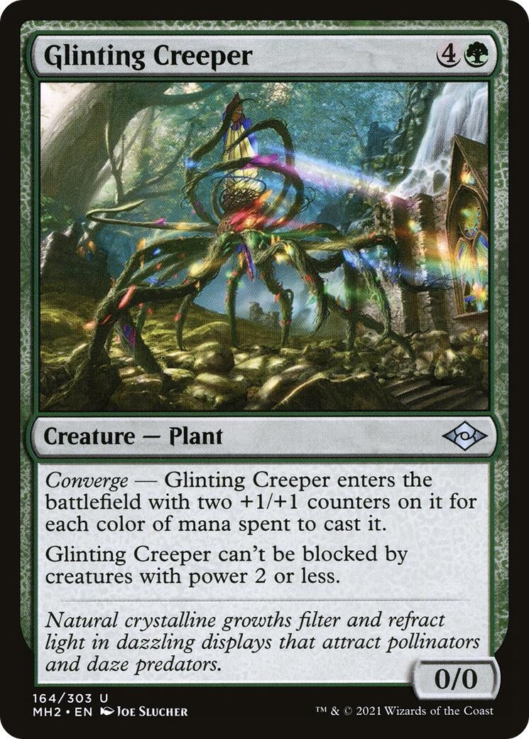 Image for Glinting Creeper (164) [Modern Horizons 2] - Magic: The Gathering