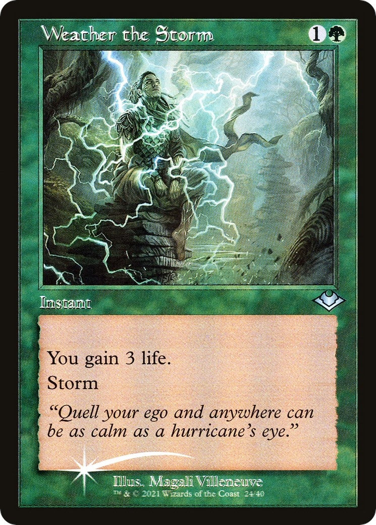 Image for Weather the Storm (Retro Frame) (24) [Modern Horizons] - Magic: The Gathering