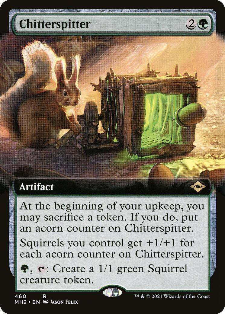 Image for Chitterspitter (Extended Art) (460) [Modern Horizons 2] - Magic: The Gathering