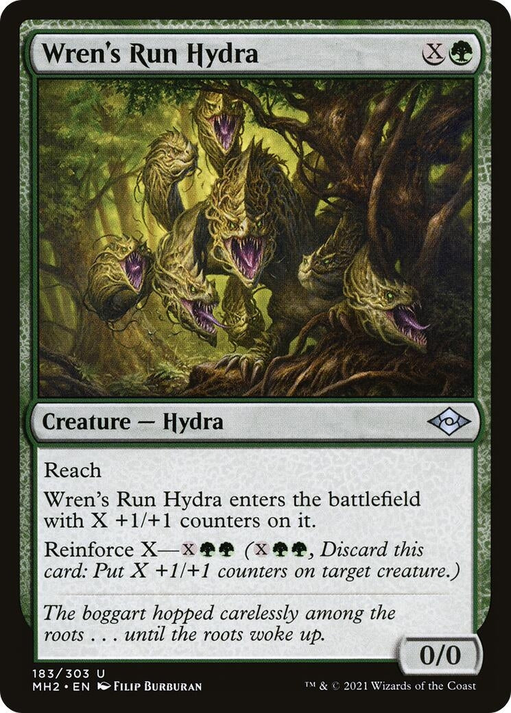 Image for Wren's Run Hydra (183) [Modern Horizons 2] - Magic: The Gathering