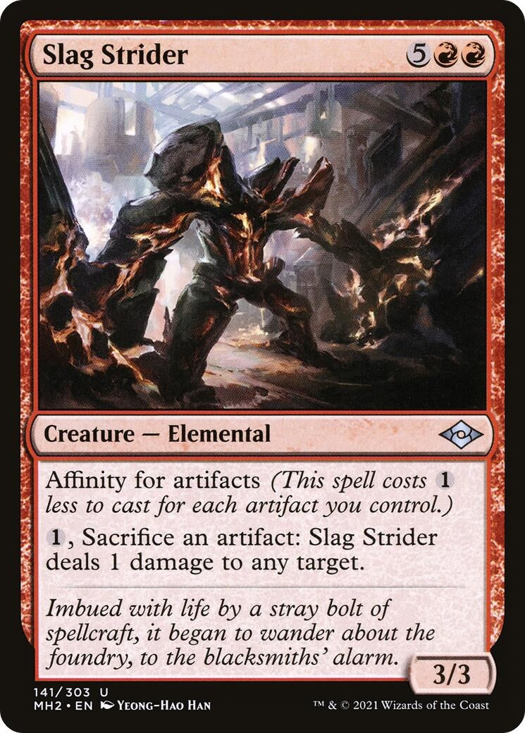 Image for Slag Strider (141) [Modern Horizons 2] - Magic: The Gathering
