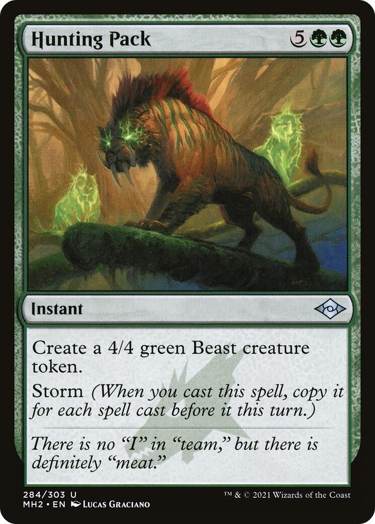 Image for Hunting Pack (284) [Modern Horizons 2] - Magic: The Gathering
