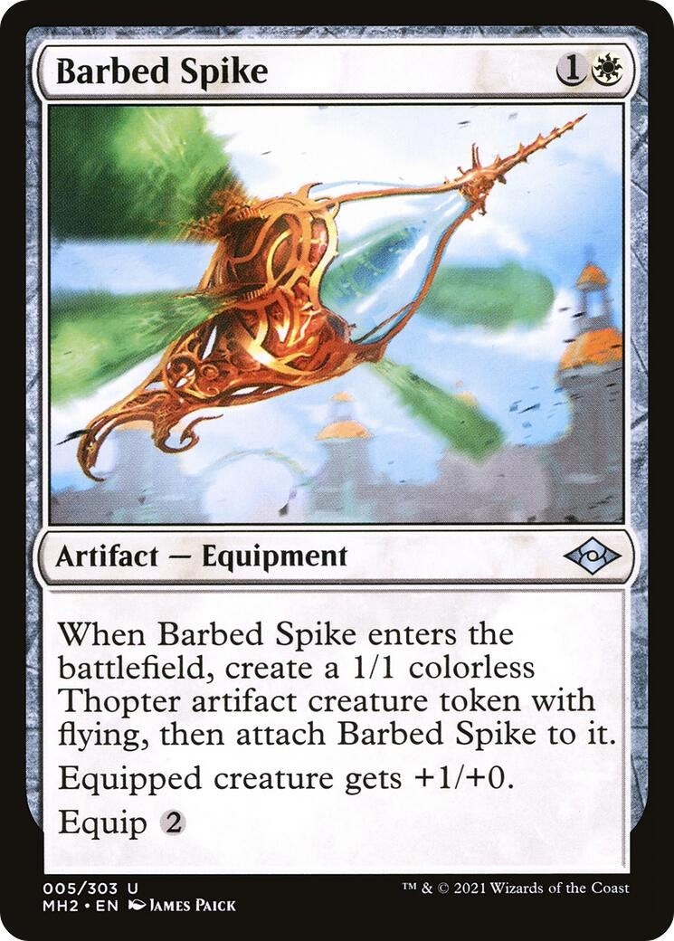Image for Barbed Spike (5) [Modern Horizons 2] - Magic: The Gathering