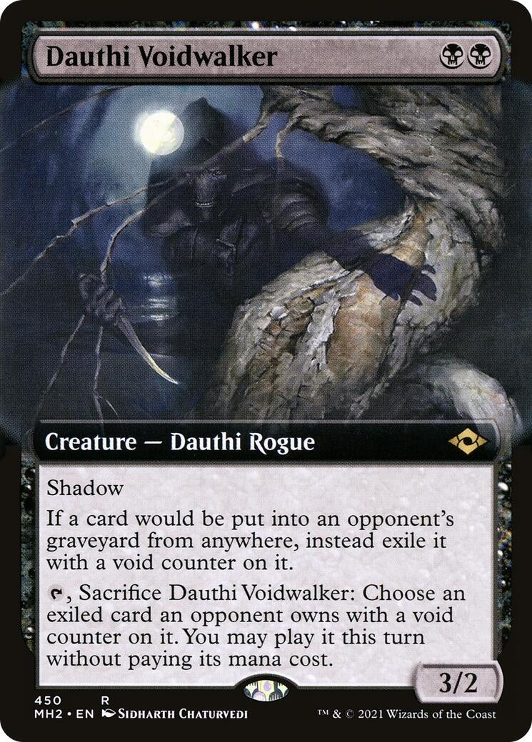 Image for Dauthi Voidwalker (Extended Art) (450) [Modern Horizons 2] - Magic: The Gathering