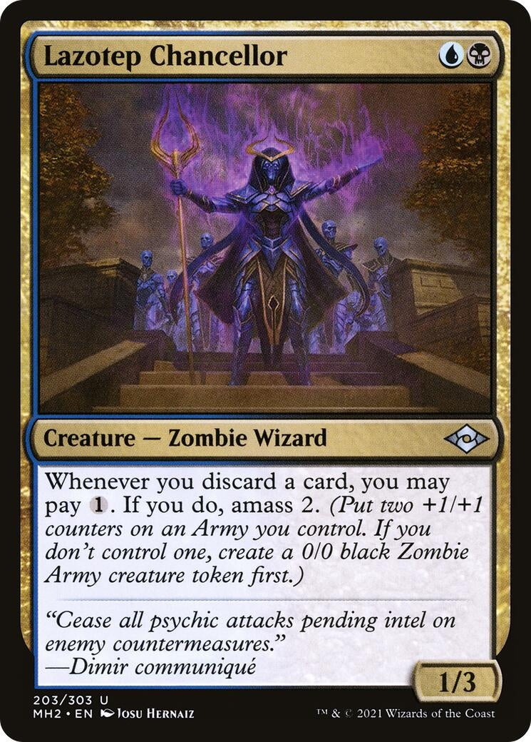 Image for Lazotep Chancellor (203) [Modern Horizons 2] - Magic: The Gathering