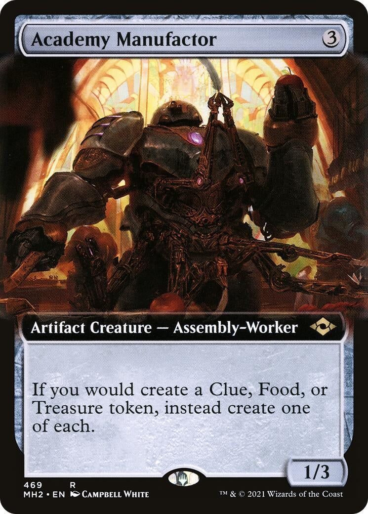 Image for Academy Manufactor (Extended Art) (469) [Modern Horizons 2] - Magic: The Gathering