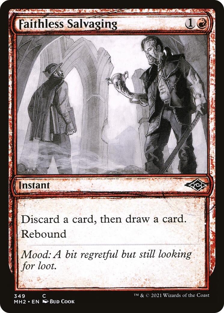 Image for Faithless Salvaging (Showcase) (349) [Modern Horizons 2] - Magic: The Gathering