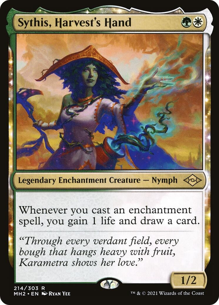 Image for Sythis, Harvest's Hand (214) [Modern Horizons 2] - Magic: The Gathering