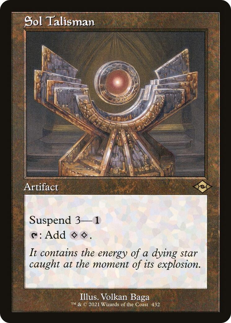 Image for Sol Talisman (Retro Frame) (432) [Modern Horizons 2] - Magic: The Gathering