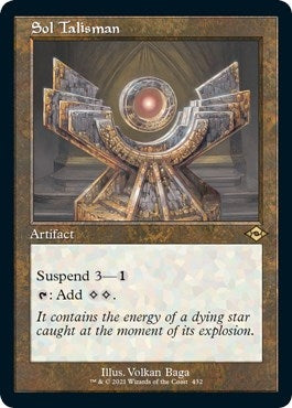 Image for Sol Talisman (Retro Frame) (Foil Etched) (432) [Modern Horizons 2] - Magic: The Gathering