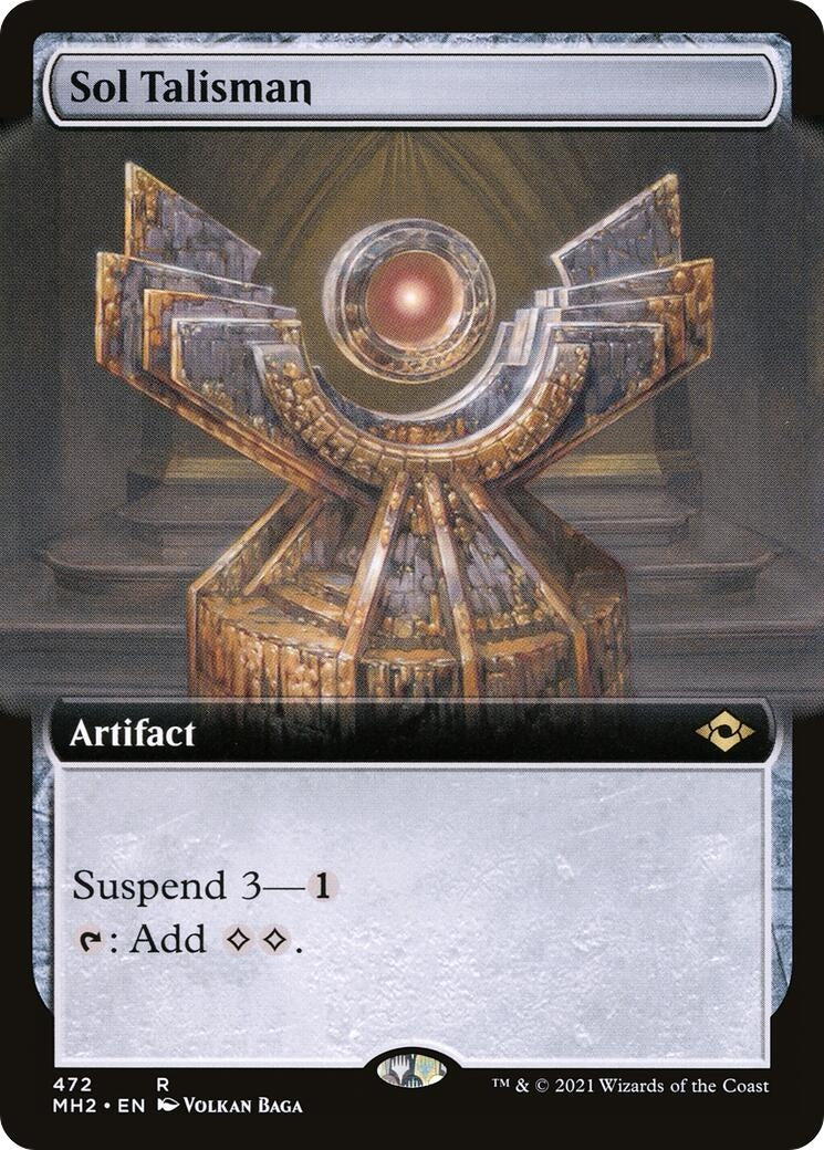 Image for Sol Talisman (Extended Art) (472) [Modern Horizons 2] - Magic: The Gathering