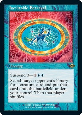 Image for Inevitable Betrayal (Retro Frame) (Foil Etched) (390) [Modern Horizons 2] - Magic: The Gathering