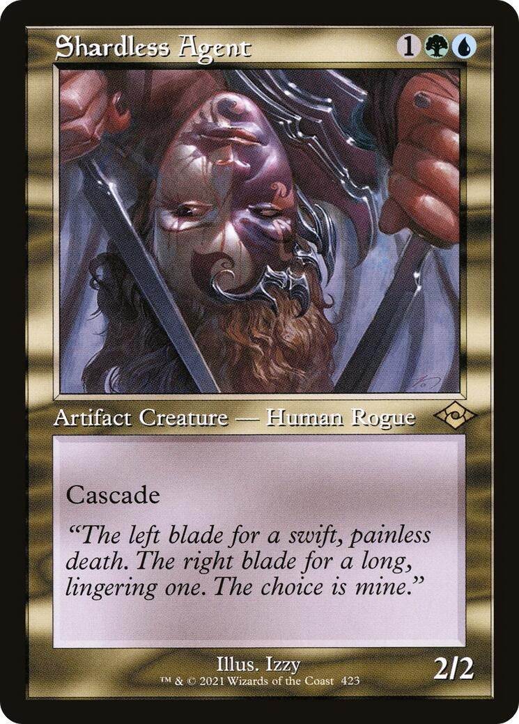 Image for Shardless Agent (Retro Frame) (423) [Modern Horizons 2] - Magic: The Gathering