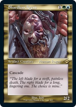 Image for Shardless Agent (Retro Frame) (Foil Etched) (423) [Modern Horizons 2] - Magic: The Gathering