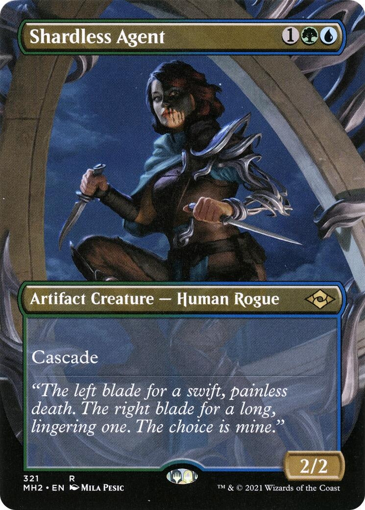 Image for Shardless Agent (Borderless) (321) [Modern Horizons 2] - Magic: The Gathering