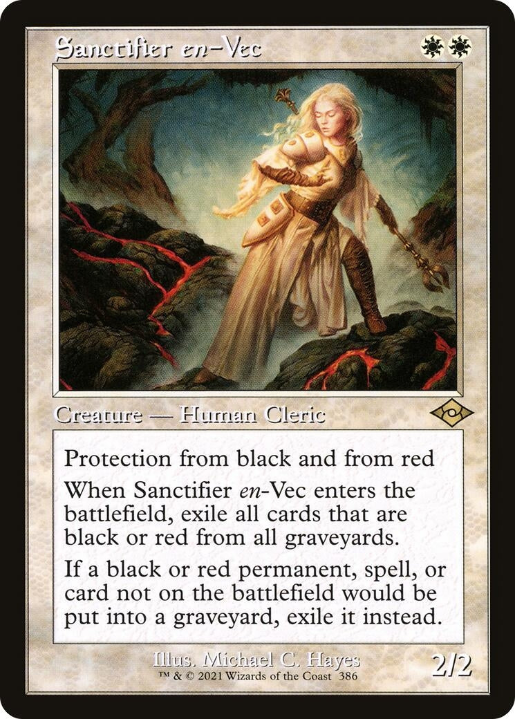 Image for Sanctifier en-Vec (Retro Frame) (386) [Modern Horizons 2] - Magic: The Gathering