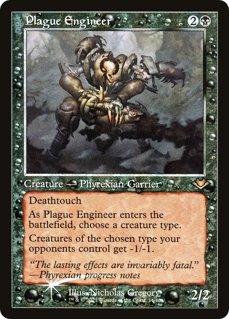 Image for Plague Engineer (Retro Frame) (14) [Modern Horizons] - Magic: The Gathering