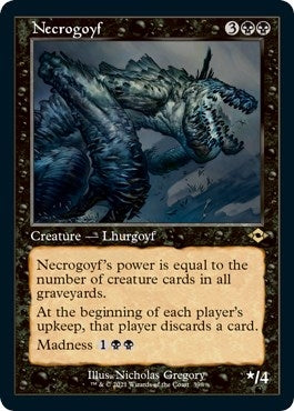 Image for Necrogoyf (Retro Frame) (Foil Etched) (398) [Modern Horizons 2] - Magic: The Gathering