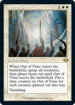 Image for Out of Time (Retro Frame) (Foil Etched) (383) [Modern Horizons 2] - Magic: The Gathering