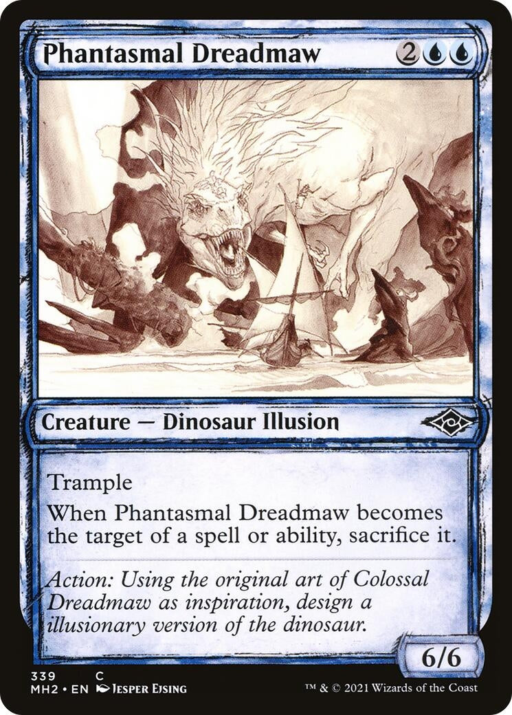 Image for Phantasmal Dreadmaw (Showcase) (339) [Modern Horizons 2] - Magic: The Gathering
