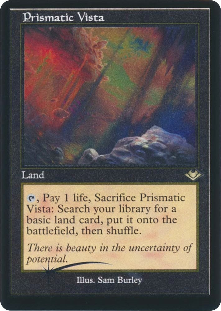 Image for Prismatic Vista (Retro Frame) (Foil Etched) (40) [Modern Horizons] - Magic: The Gathering