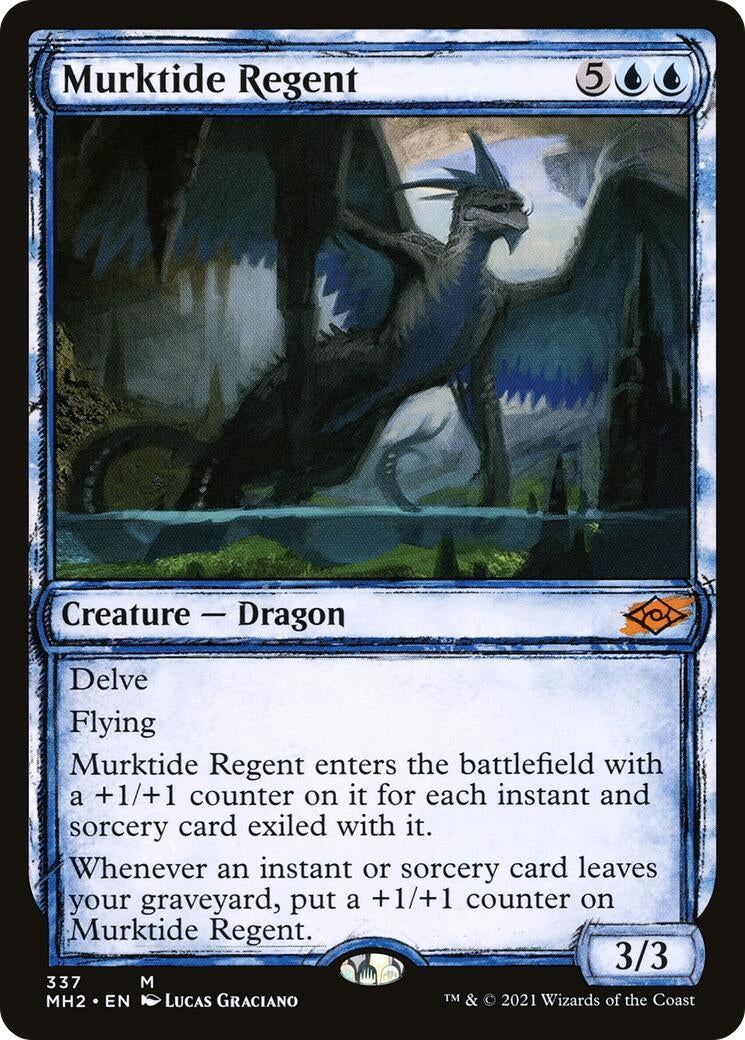 Image for Murktide Regent (Showcase) (337) [Modern Horizons 2] - Magic: The Gathering
